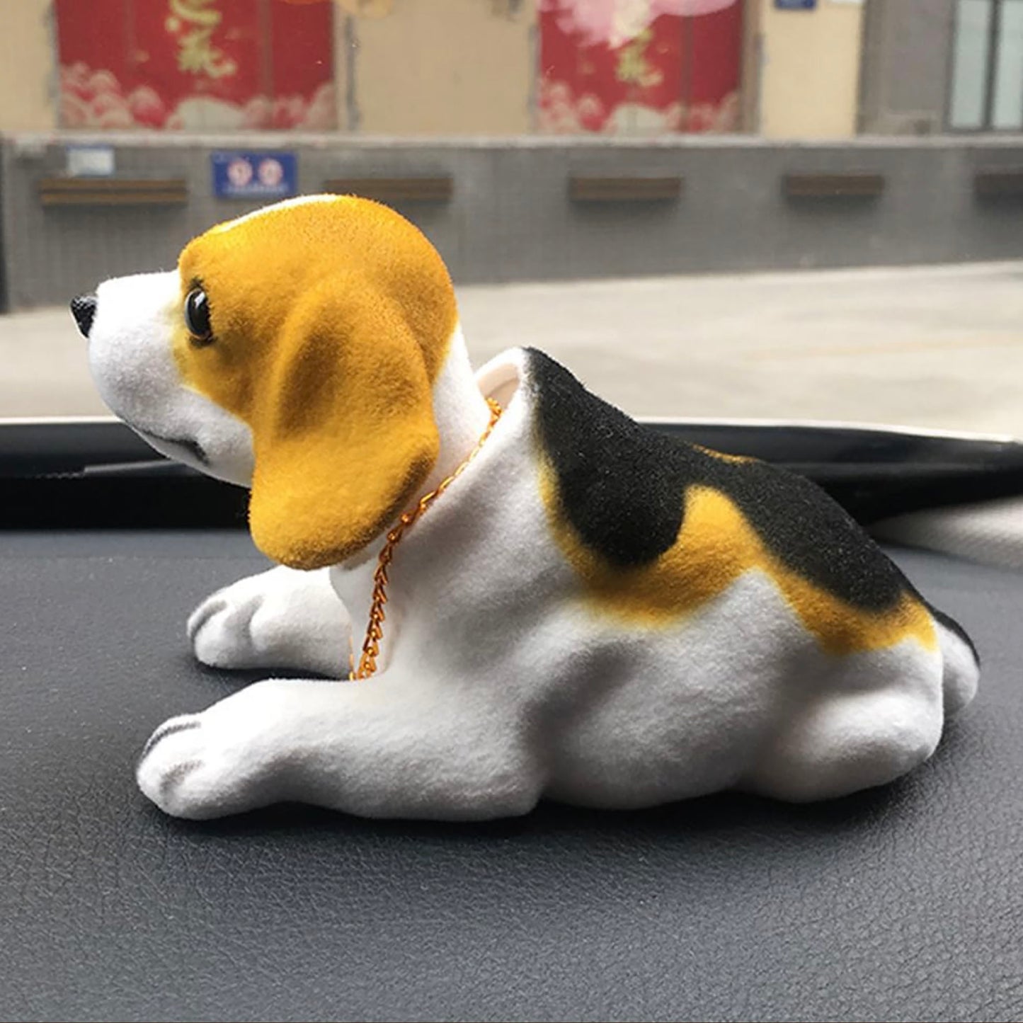 Bobble Head Beagle - Dashboard Accessory Dog