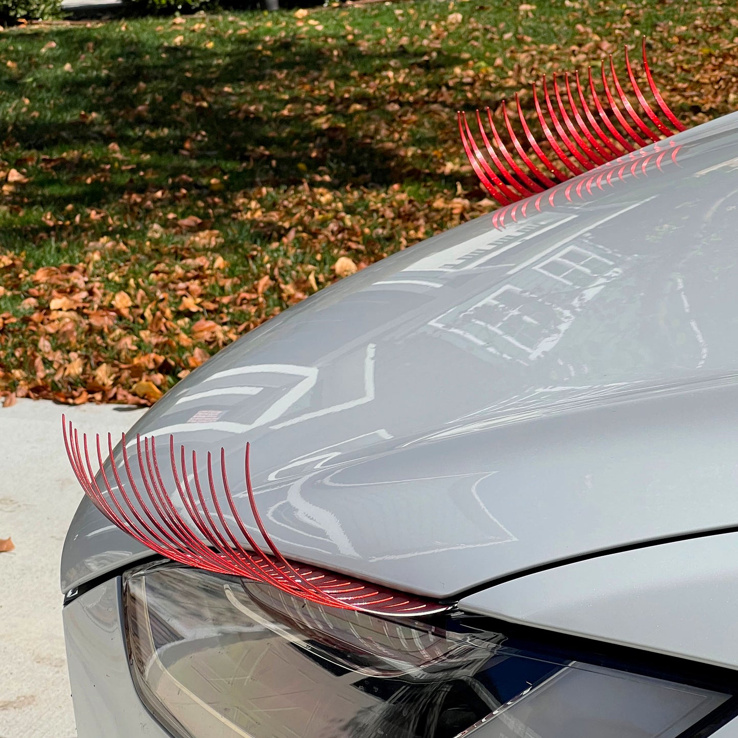 FULL RED SPARKLE CarLashes