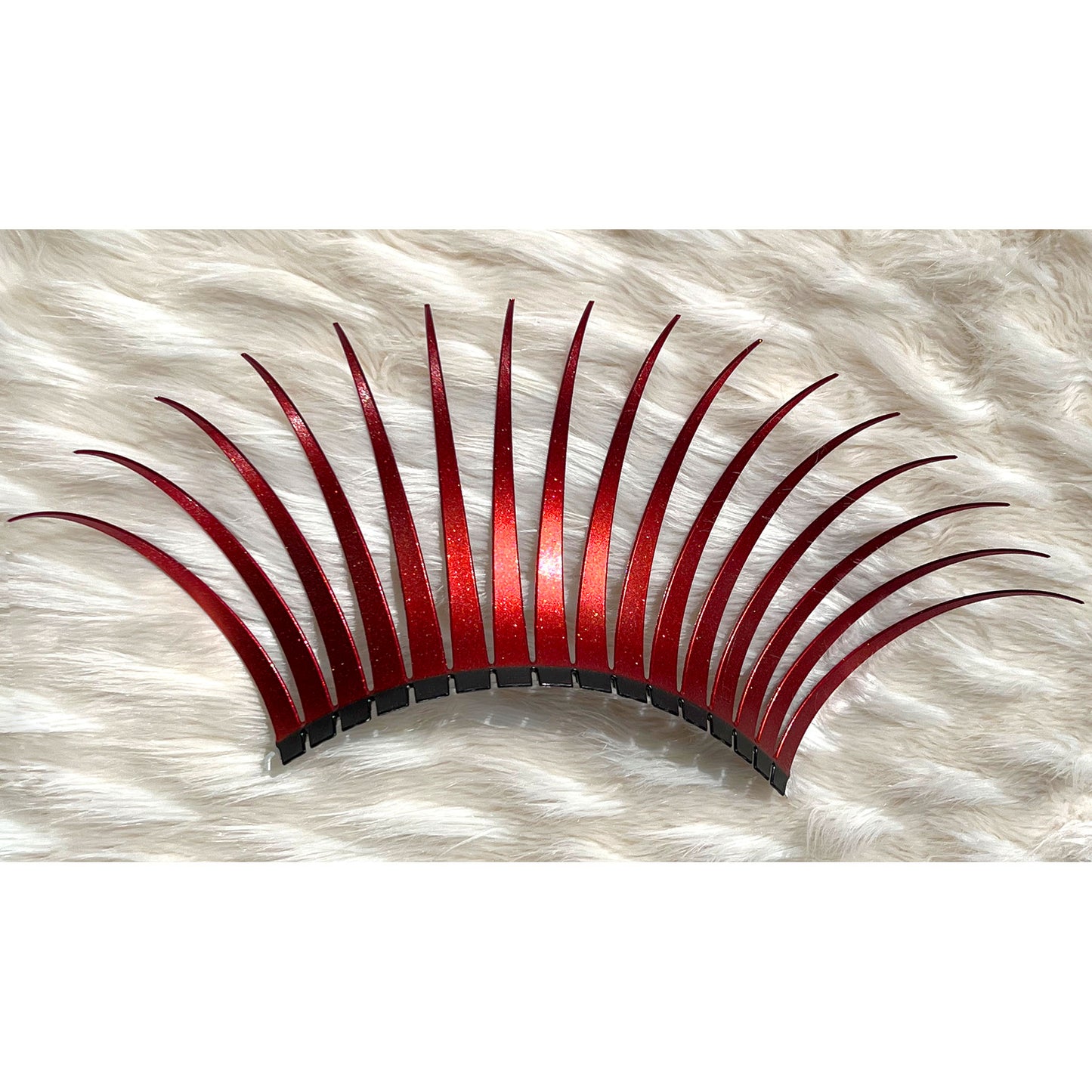 FULL RED SPARKLE CarLashes