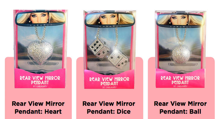 ULTIMATE CarLashes® Bundle - with DICE or BALL or HEART Pendant
