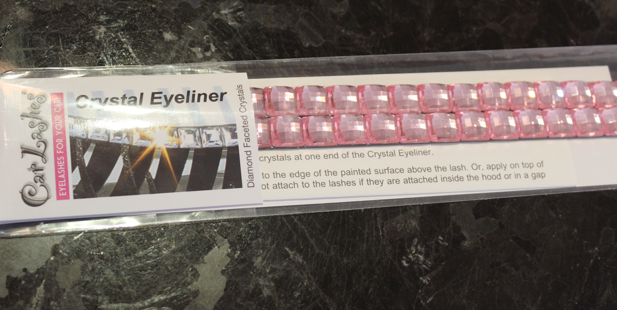 RHINESTONE Diamond Crystal PINK Eyeliner