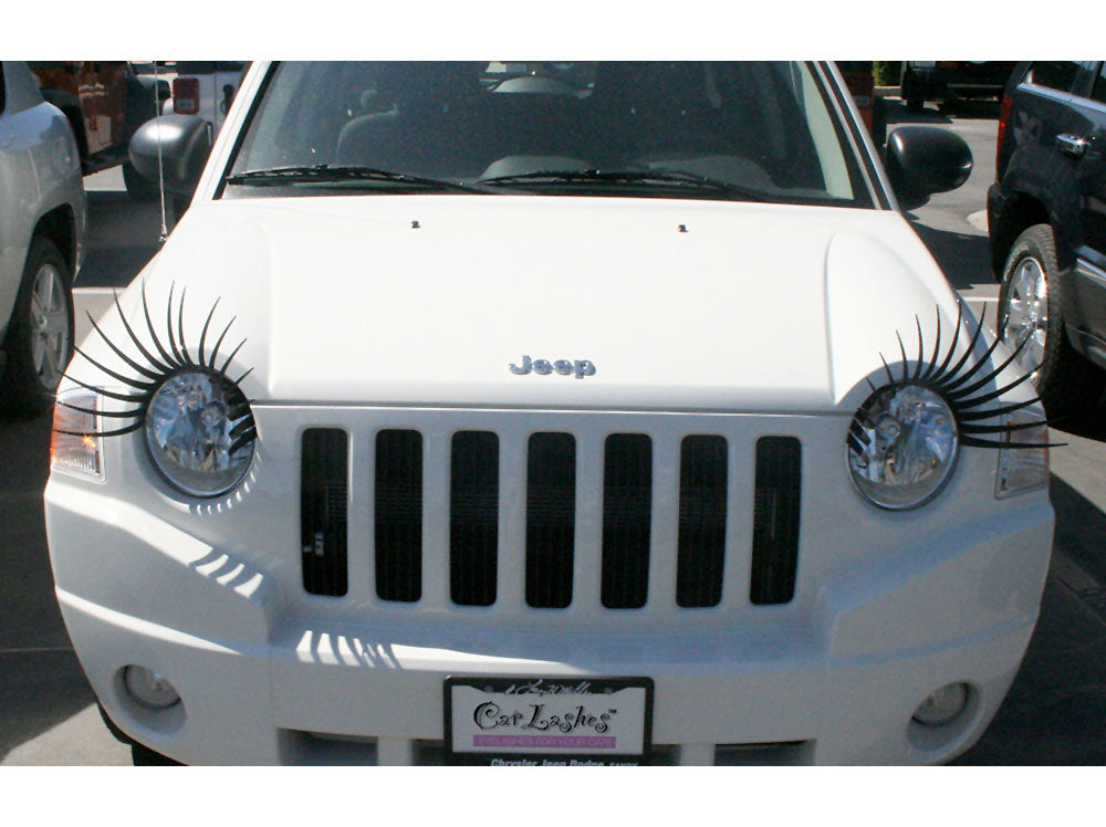 Nicely made - Carlashes 3D car eyelashes for the car
