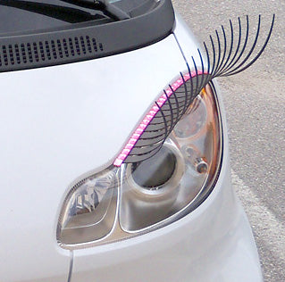 2010 Pink Passion Coupe with EYE LASHES & BEDAZZLED Smart Car