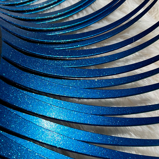 FULL BLUE SPARKLE CarLashes