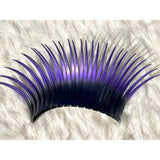 SOLID PURPLE SPARKLE CarLashes