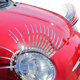 VW and MINI SNAP-ON CarLashes® JUST LASHES - Black or Pink or Chrome