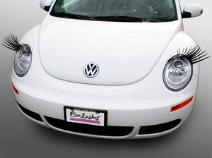 VW and MINI SNAP-ON CarLashes® JUST LASHES - Black or Pink or Chrome