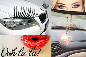 CarLashes & Crystal Heart Valentine SET