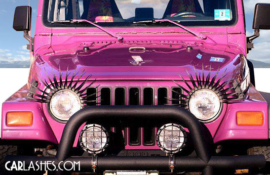 CarLashes® for Jeep Wrangler TJ (1996–2006) - 13 color choices