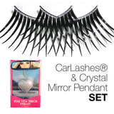 CarLashes & Crystal Heart Valentine SET