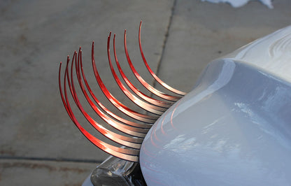 VW and MINI SNAP-ON CarLashes® JUST LASHES - Black or Pink or Chrome