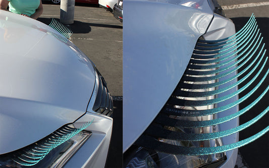 CarLashes® Ombré Shaded - SPARKLE TEAL