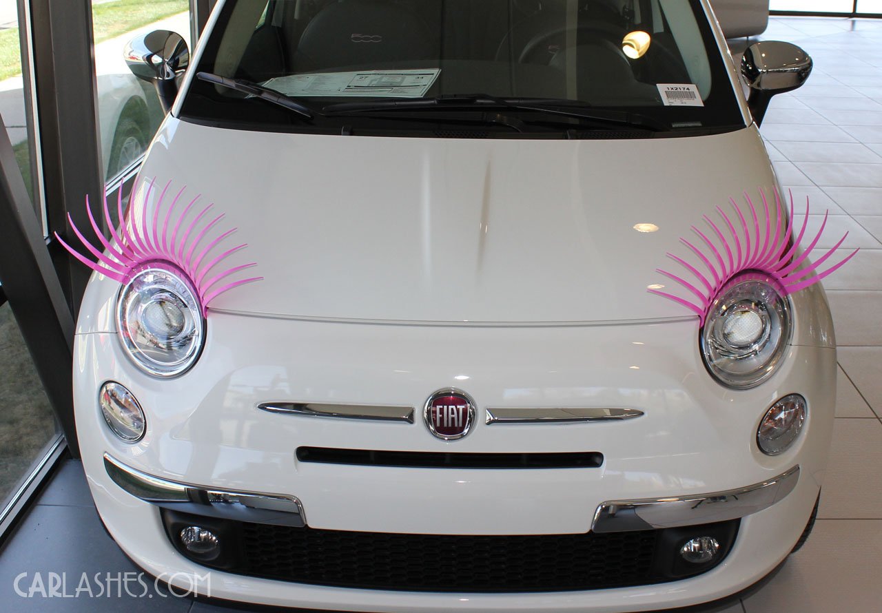 Car eyelashes discount